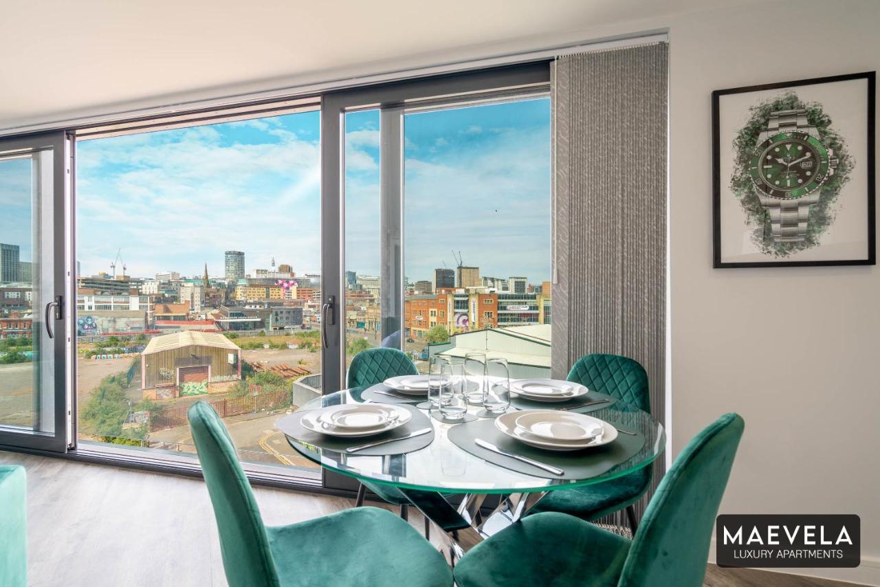 Maevela Apartments - Luxury Top Floor Penthouse - With Parking - 2 Bedroom New Build Apartment ✪ City Centre, Digbeth ✓ With Huge Patio Sliding Doors - City View - Rooftop Terrace - Ps4 & Smart Tv'S Birmingam Exterior foto