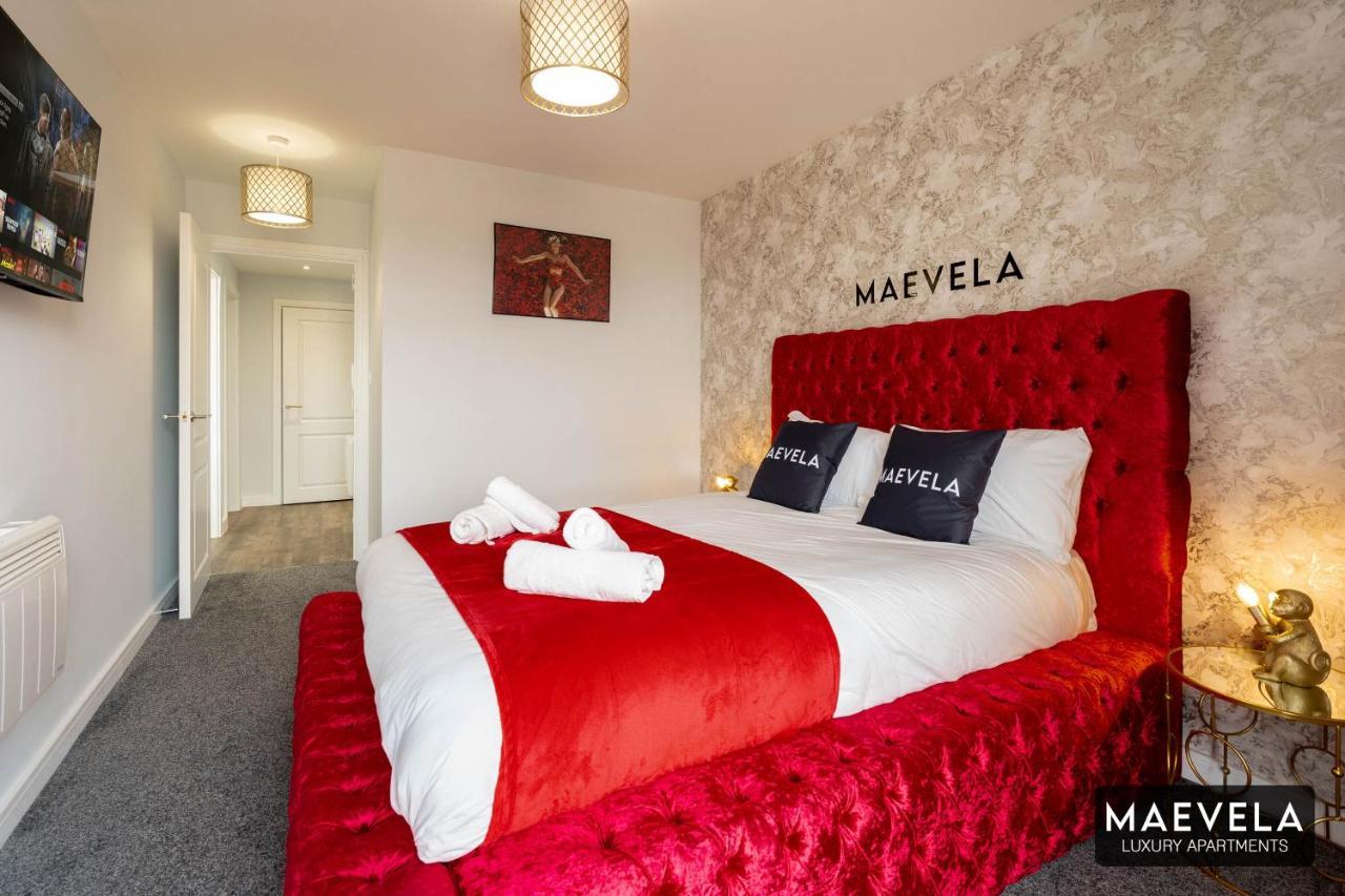 Maevela Apartments - Luxury Top Floor Penthouse - With Parking - 2 Bedroom New Build Apartment ✪ City Centre, Digbeth ✓ With Huge Patio Sliding Doors - City View - Rooftop Terrace - Ps4 & Smart Tv'S Birmingam Exterior foto