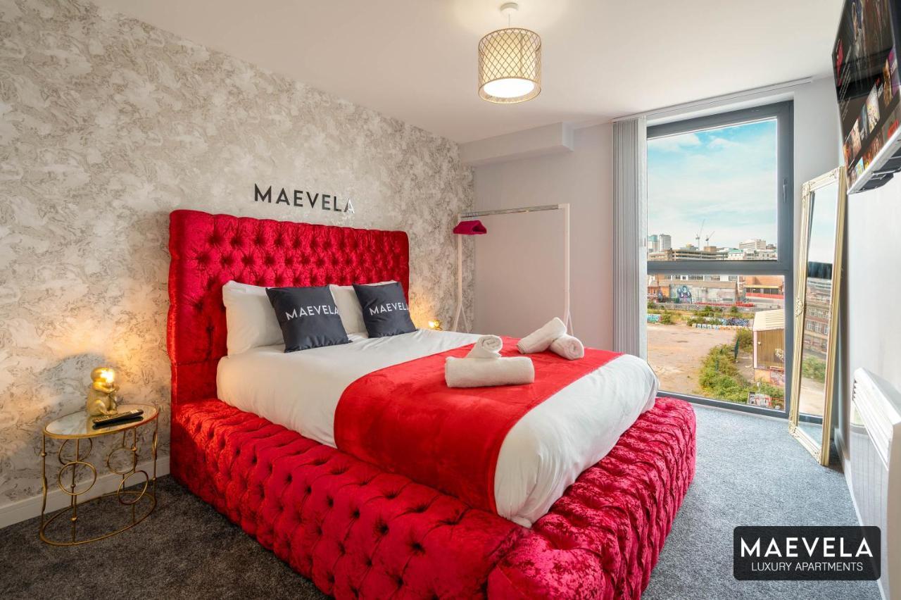 Maevela Apartments - Luxury Top Floor Penthouse - With Parking - 2 Bedroom New Build Apartment ✪ City Centre, Digbeth ✓ With Huge Patio Sliding Doors - City View - Rooftop Terrace - Ps4 & Smart Tv'S Birmingam Exterior foto