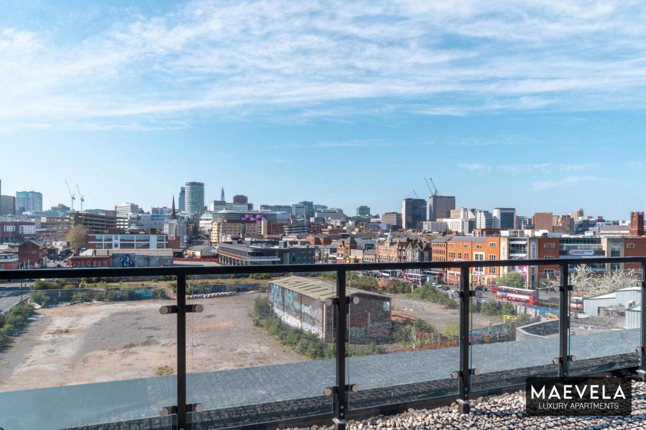 Maevela Apartments - Luxury Top Floor Penthouse - With Parking - 2 Bedroom New Build Apartment ✪ City Centre, Digbeth ✓ With Huge Patio Sliding Doors - City View - Rooftop Terrace - Ps4 & Smart Tv'S Birmingam Exterior foto