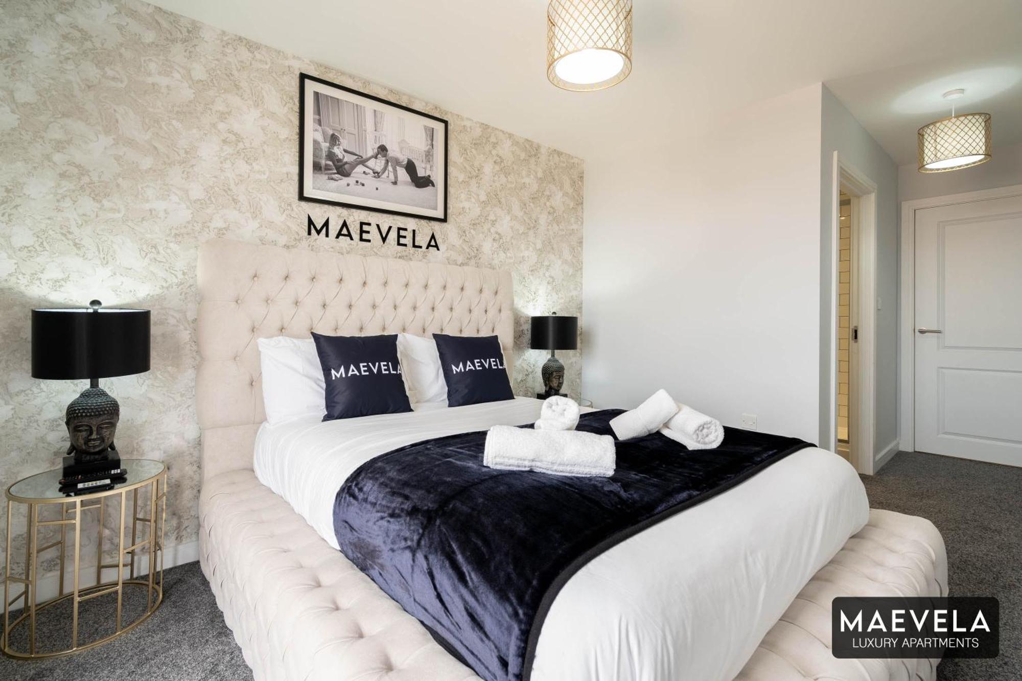 Maevela Apartments - Luxury Top Floor Penthouse - With Parking - 2 Bedroom New Build Apartment ✪ City Centre, Digbeth ✓ With Huge Patio Sliding Doors - City View - Rooftop Terrace - Ps4 & Smart Tv'S Birmingam Exterior foto