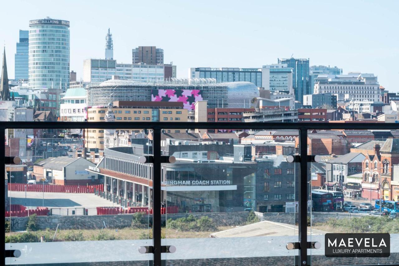 Maevela Apartments - Luxury Top Floor Penthouse - With Parking - 2 Bedroom New Build Apartment ✪ City Centre, Digbeth ✓ With Huge Patio Sliding Doors - City View - Rooftop Terrace - Ps4 & Smart Tv'S Birmingam Exterior foto